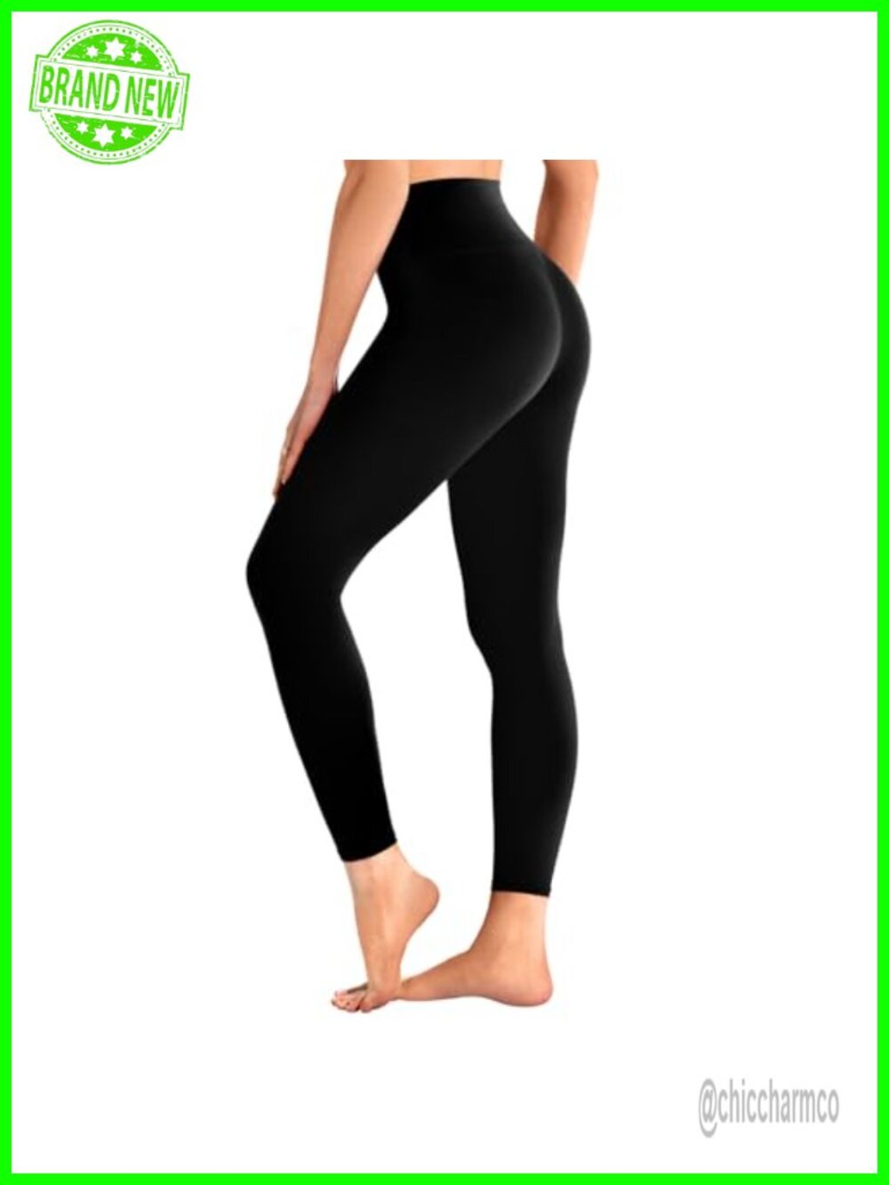 High Waisted Yoga Leggings Non See Through Stretchy